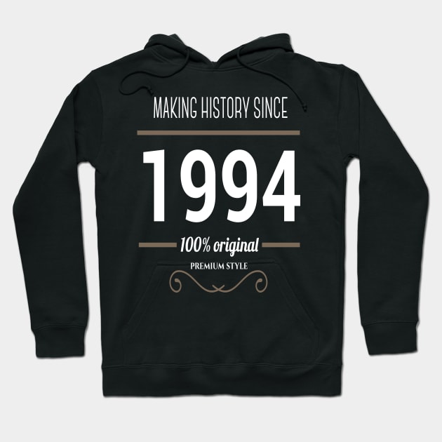 FAther (2) Making history since 1994 Hoodie by HoangNgoc